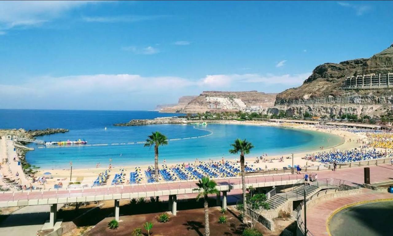 Deluxe 3 Rooms74M2,2Air Condit 2Tv Seaview On Amadores,2 Heatpools, Parking, 600 Mb,Dishwasher,2Lift,,3 Beaches Playa Del Cura  Eksteriør bilde