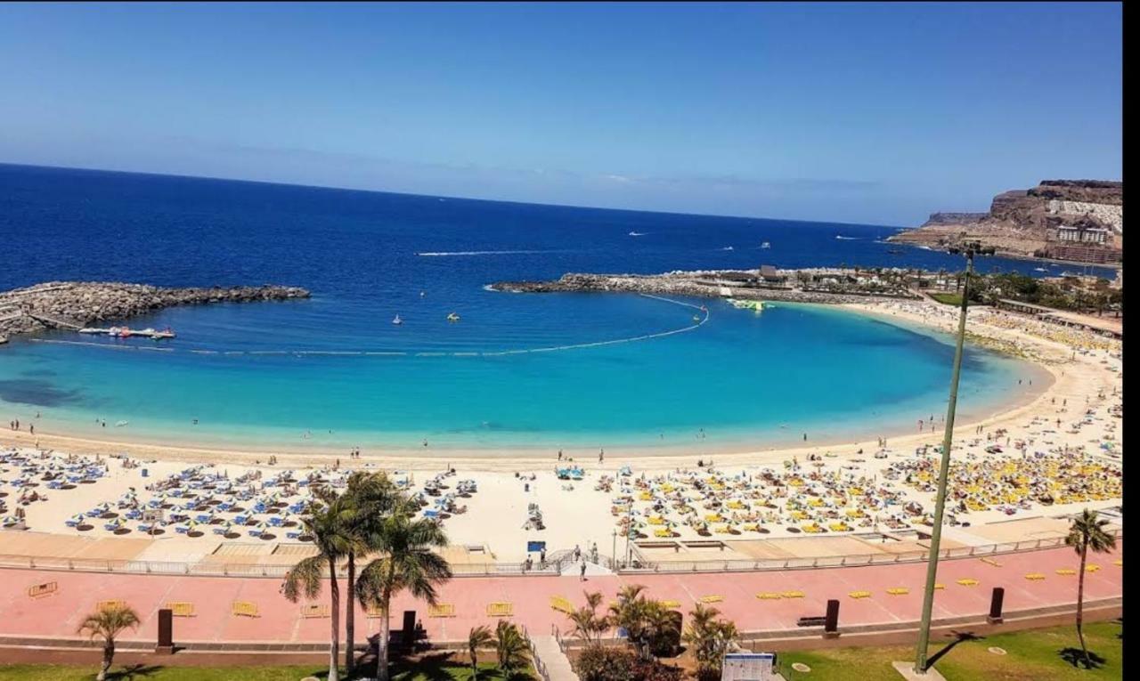 Deluxe 3 Rooms74M2,2Air Condit 2Tv Seaview On Amadores,2 Heatpools, Parking, 600 Mb,Dishwasher,2Lift,,3 Beaches Playa Del Cura  Eksteriør bilde
