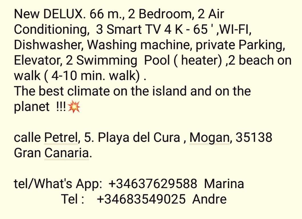 Deluxe 3 Rooms74M2,2Air Condit 2Tv Seaview On Amadores,2 Heatpools, Parking, 600 Mb,Dishwasher,2Lift,,3 Beaches Playa Del Cura  Eksteriør bilde